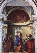 Giovanni Bellini Saint Zaccaria Altarpiece oil painting